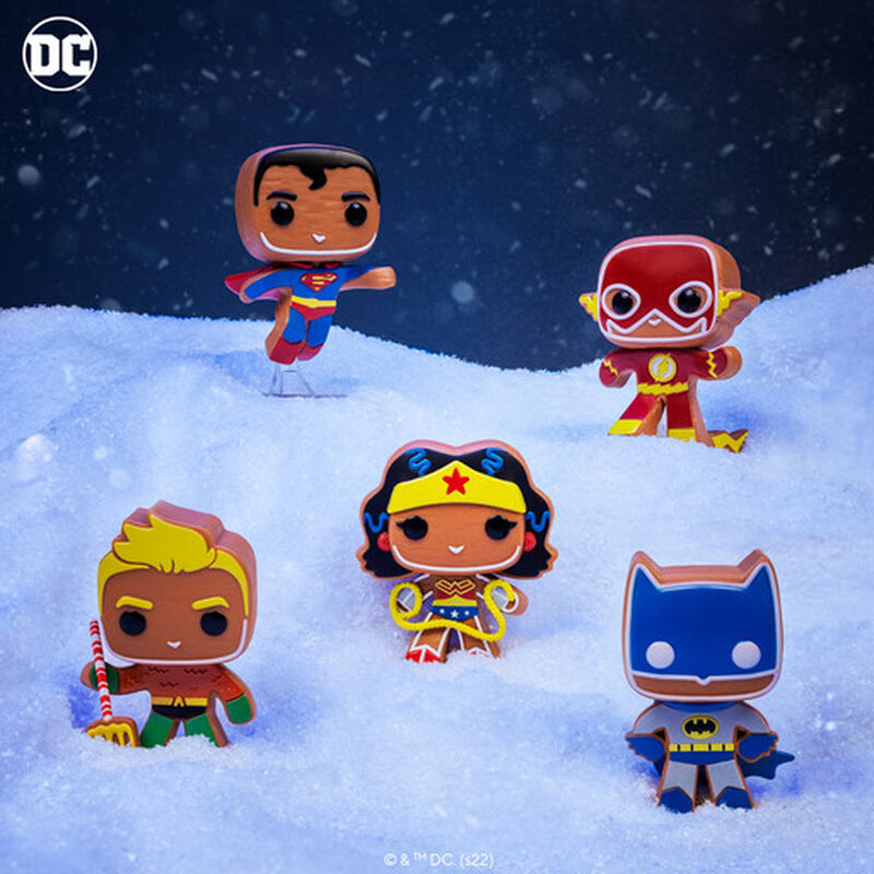 Funko Pop Heroes: DC Navidad - Wonder Woman Galleta De Jengibre