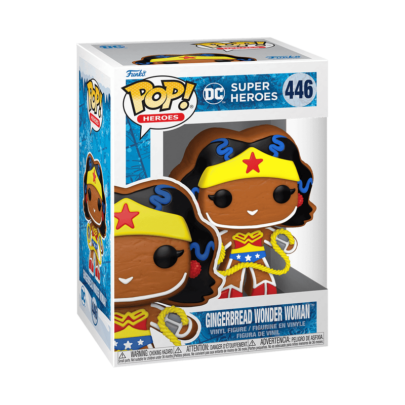 Funko Pop Heroes: DC Navidad - Wonder Woman Galleta De Jengibre