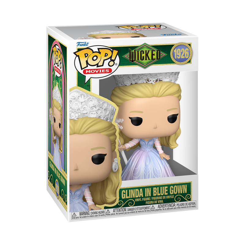 Funko Pop Movies: Wicked Parte 2 - Glinda Vestido Azul