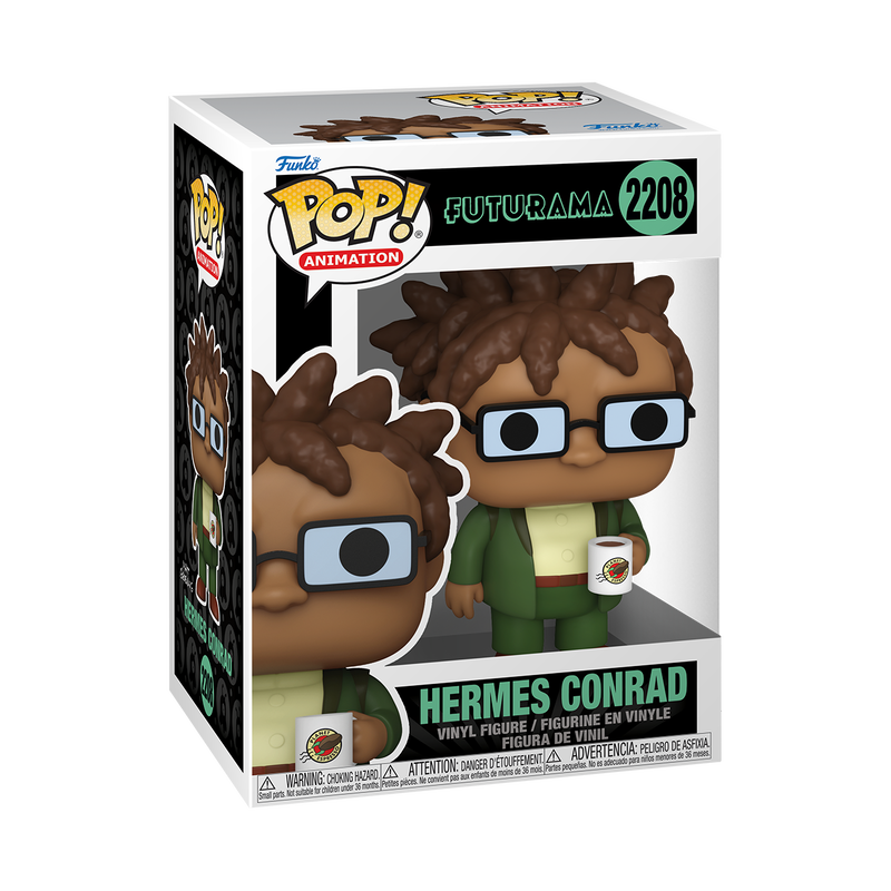 Funko Pop Animation: Futurama - Hermes con taza
