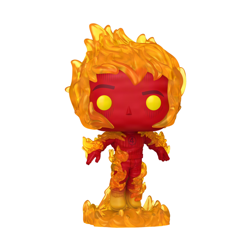 Funko Pop Marvel: Los Cuatro Fantasticos - Antorcha Humana