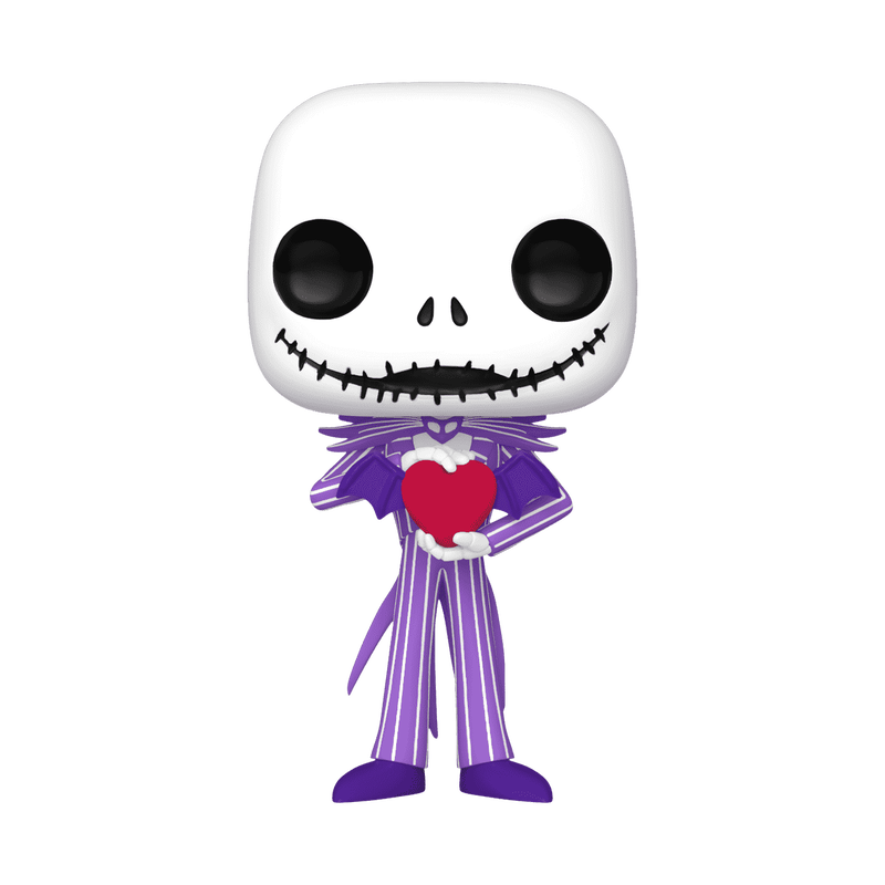 Funko Pop Disney: Disney Mundo de Jack San Valentin - Jack Skellington con Corazon