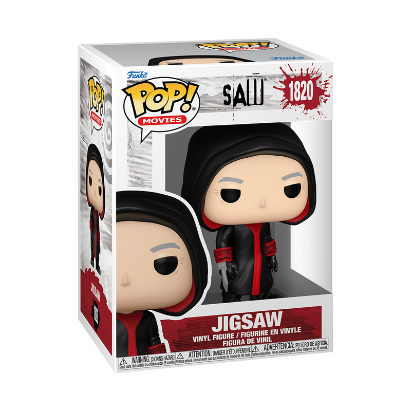 Funko Pop Movies: Saw - Jigsaw Killer