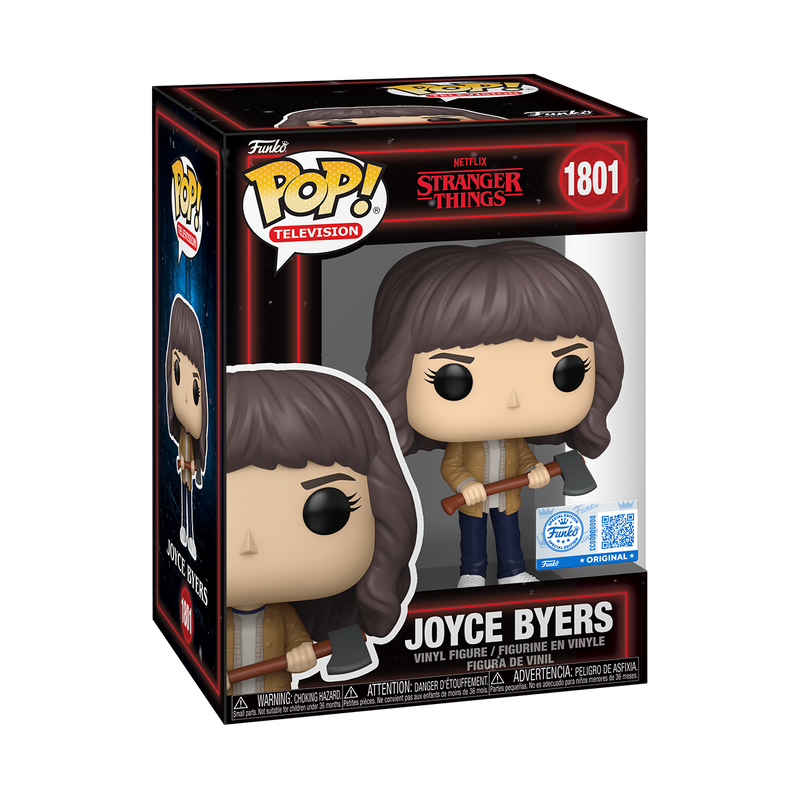 Funko Pop TV: Stranger Things 5 - Joyce Byers con Hacha Exclusivo