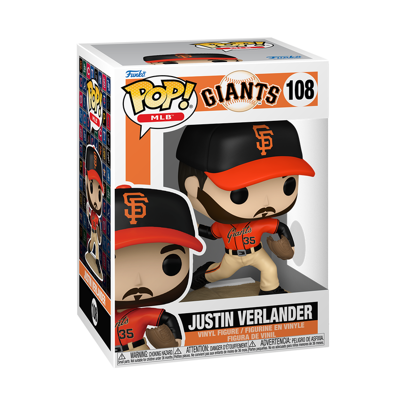 Funko Pop MLB: Giants - Justin Verlander