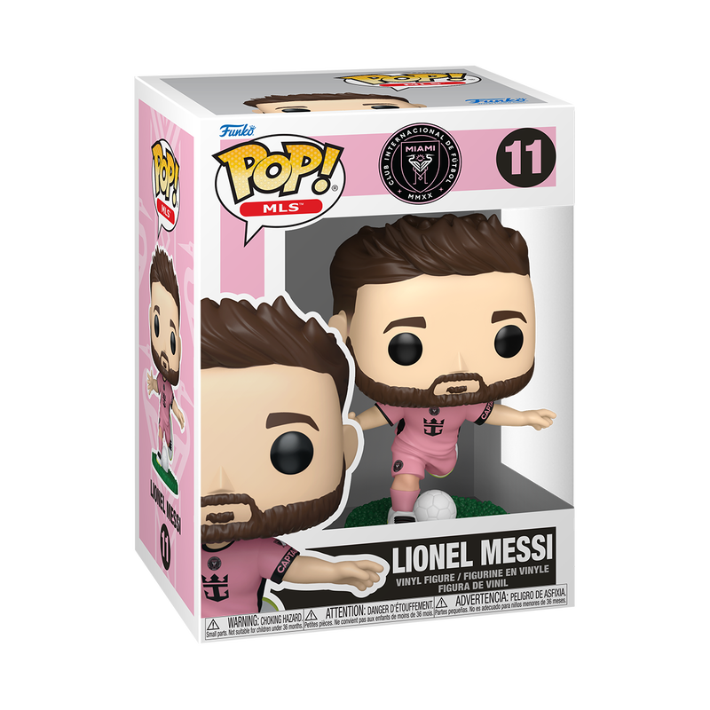 Funko Pop Football MLS: Inter Miami - Lionel Messi Uniforme Rosa