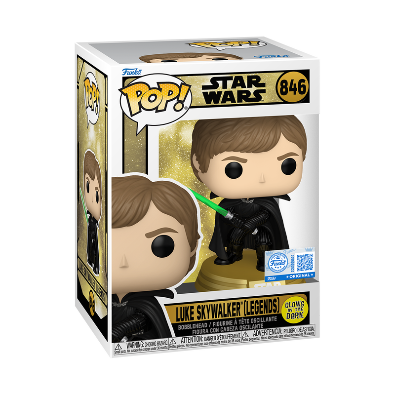Funko Pop Star Wars: Legends - Luke Skywalker Glow Specialty