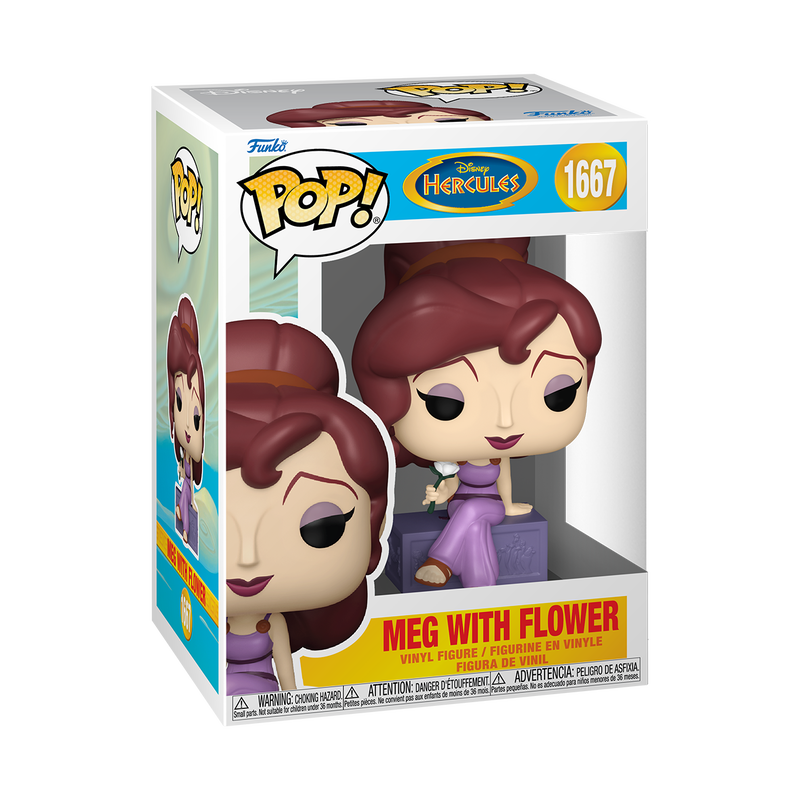 Funko Pop Disney: Hercules - Meg con Flor