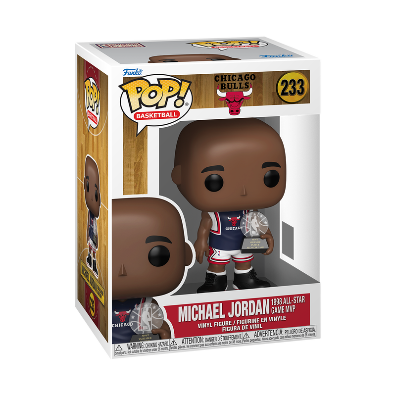 Funko Pop NBA: Chicago Bulls - Michael Jordan 1998 All Star Game MVP