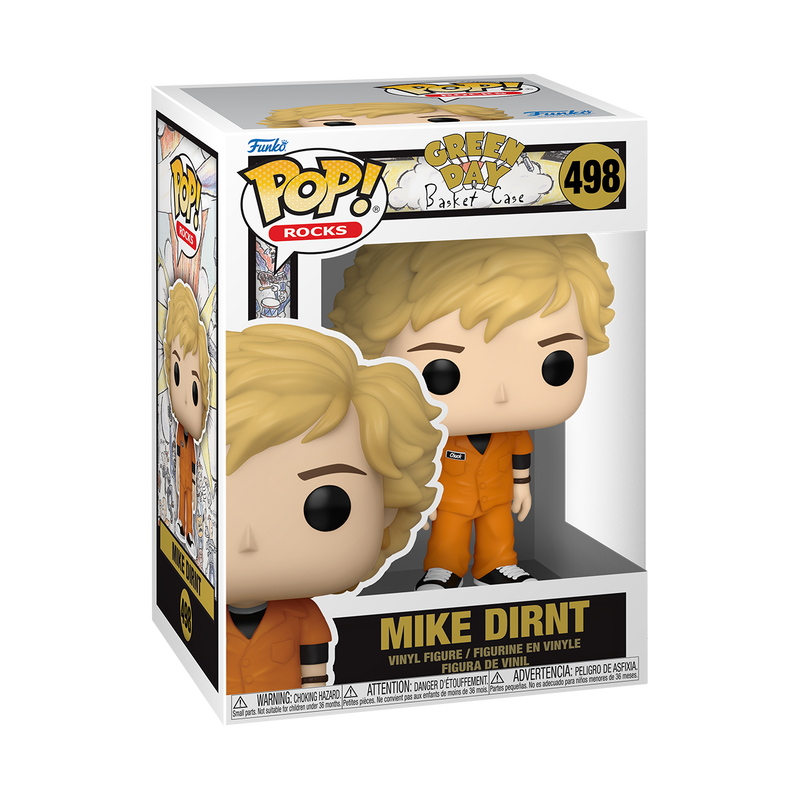 Funko Pop Rocks: Green Day - Basket Case Mike Dirnt