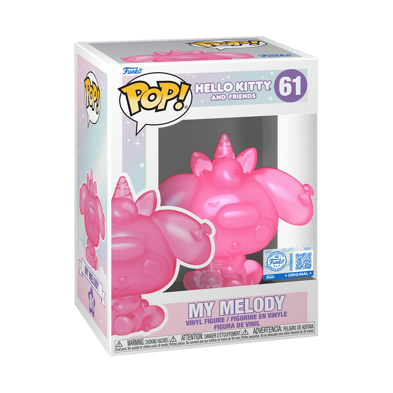 Funko Pop Sanrio: Hello Kitty - My Melody UP Diamond Glitter Exclusivo