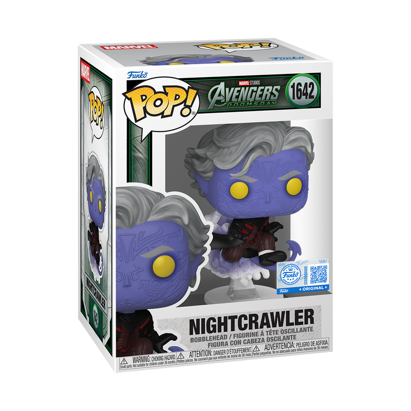 Funko Pop Marvel: Avengers Doomsday - Nightcrawler Exclusivo
