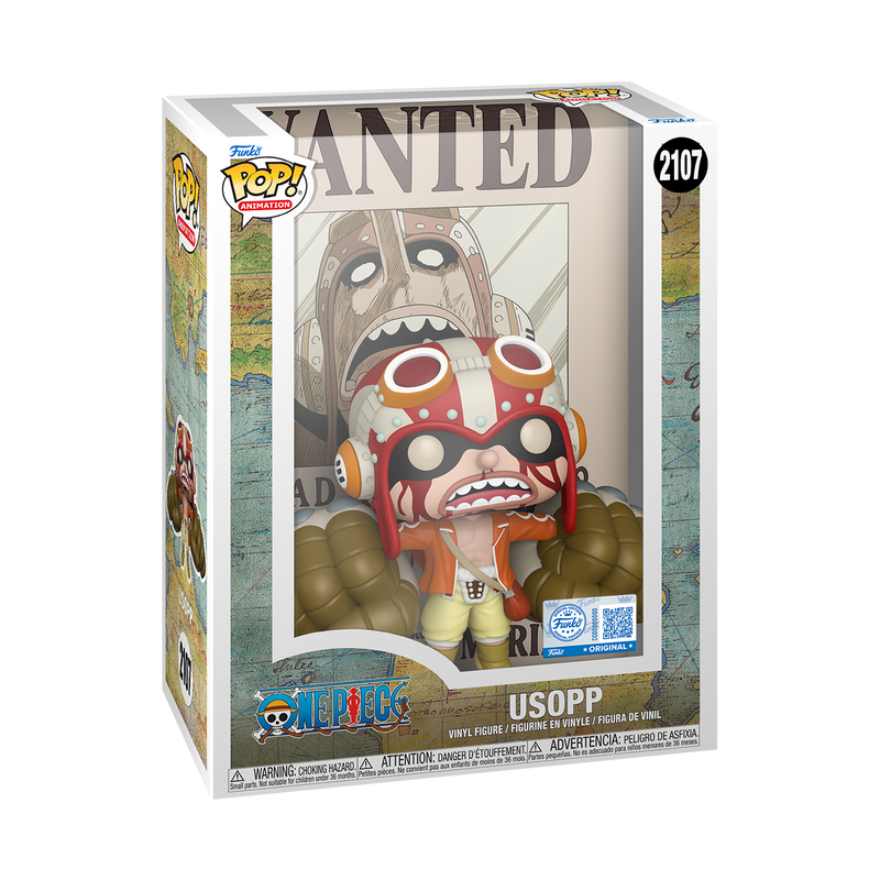 Funko Pop Poster: One Piece - Usopp Se Busca Exclusivo