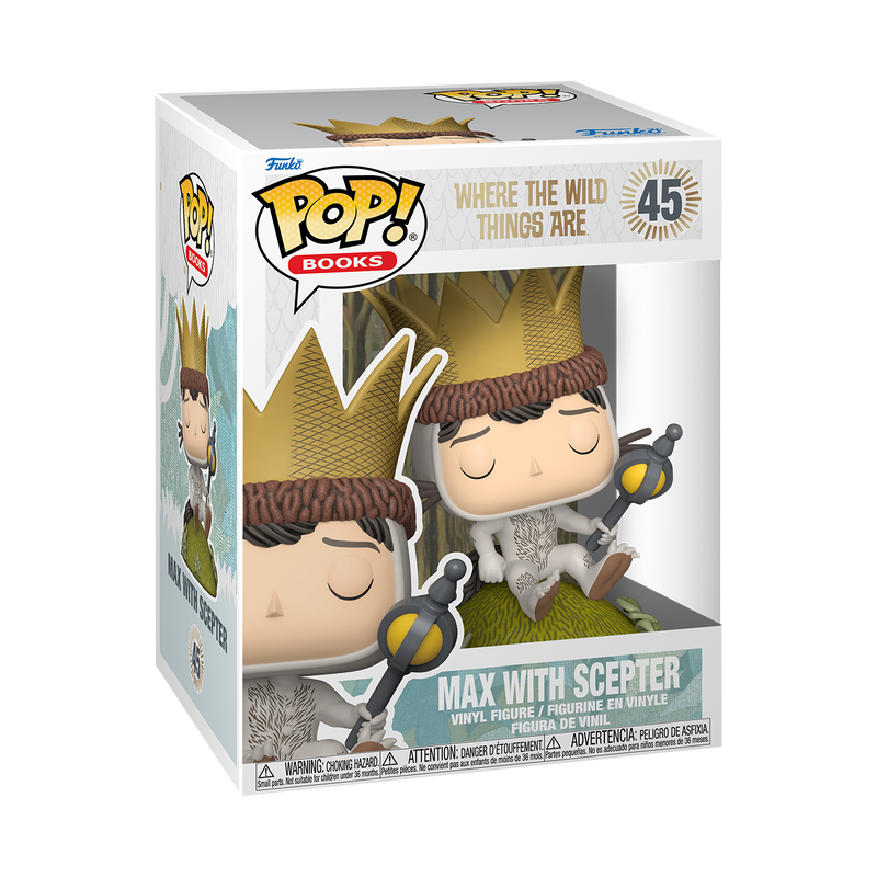 Funko Pop Premium: Donde Viven Los Monstruos - Max con Cetro