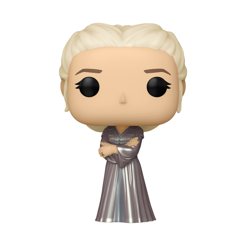 Funko Pop TV: Game of Thrones House of Dragon - Rhaenyra Targaryen Vestido Plateado