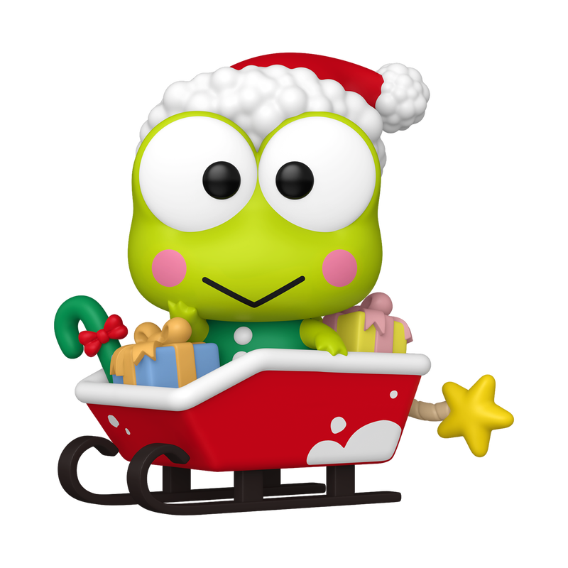 Funko Pop Rides: Hello Kitty Holiday - Keroppi en Trineo Exclusivo