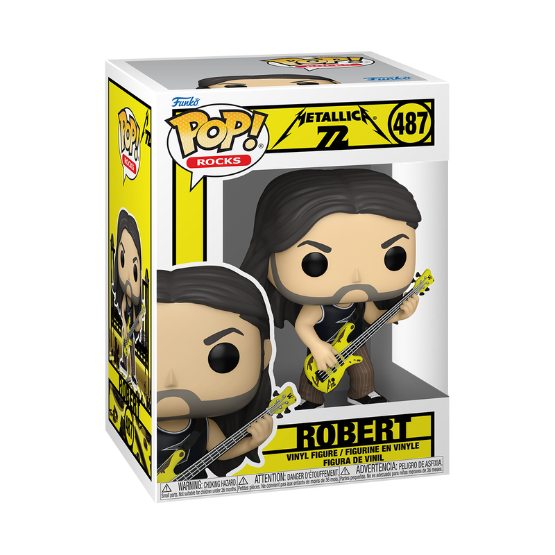 Funko Pop Rocks: Metallica - Robert 72 Seasons