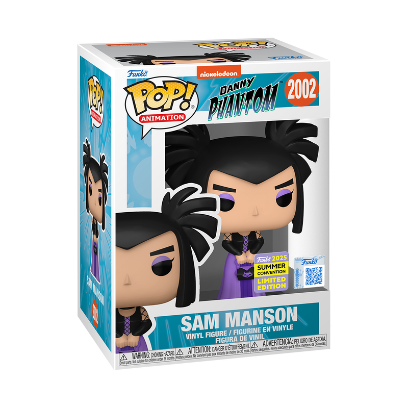 Funko Pop Animation: Danny Phantom - Sam Manson Exclusivo SDCC 2025