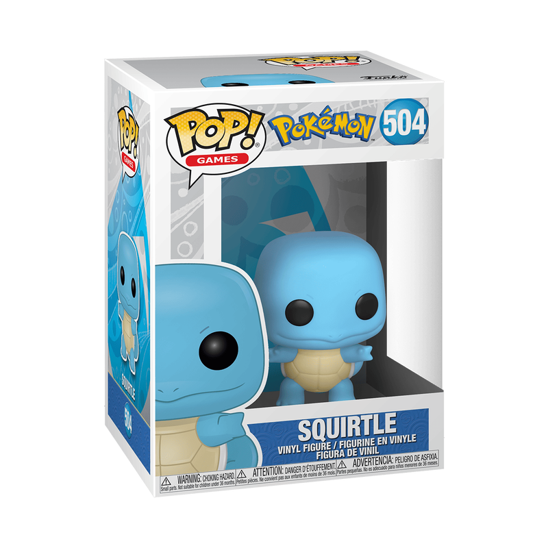 Funko Pop Games: Pokemon - Squirtle Evergreen