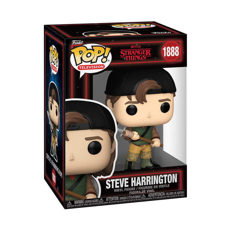 Funko Pop TV: Stranger Things - Steve con Lanza