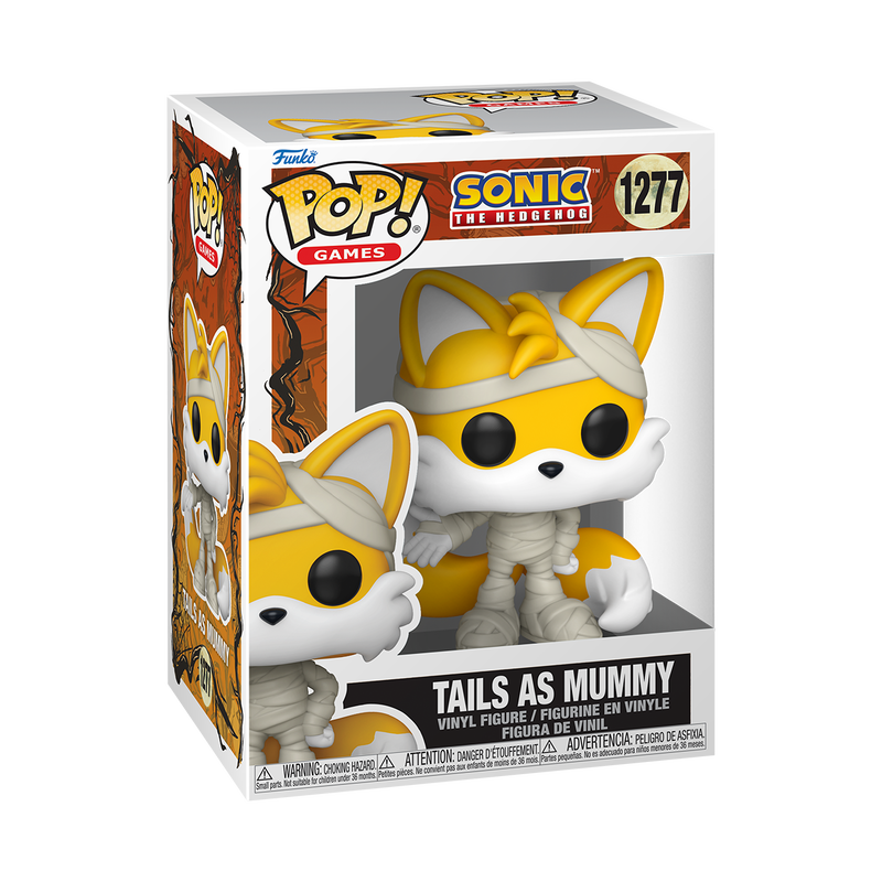 Funko Pop Games: Sonic Halloween - Momia Tails