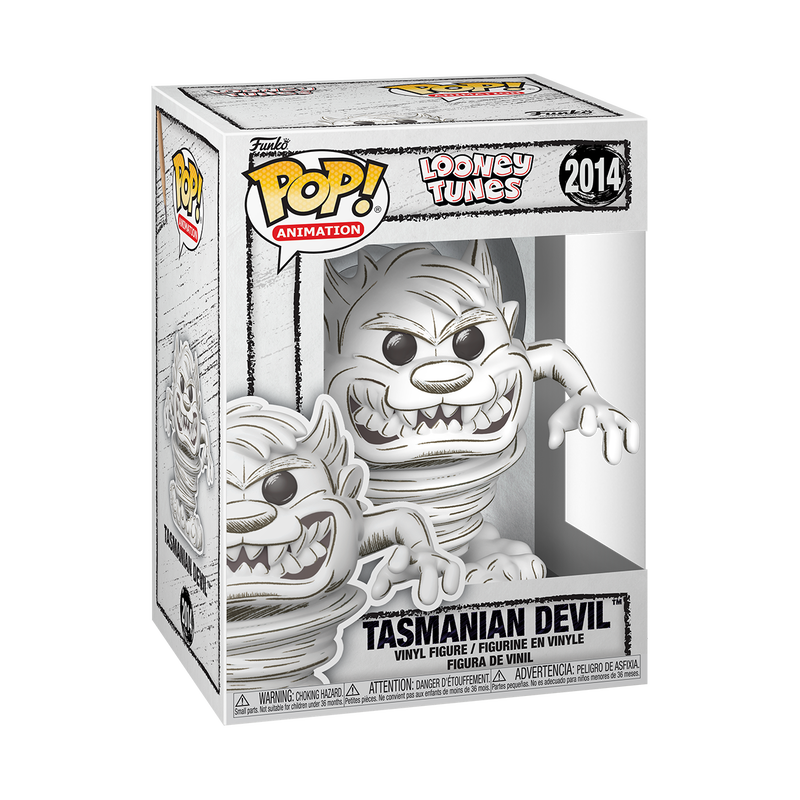 Funko Pop Animation: Looney Tunes - Taz Sketched