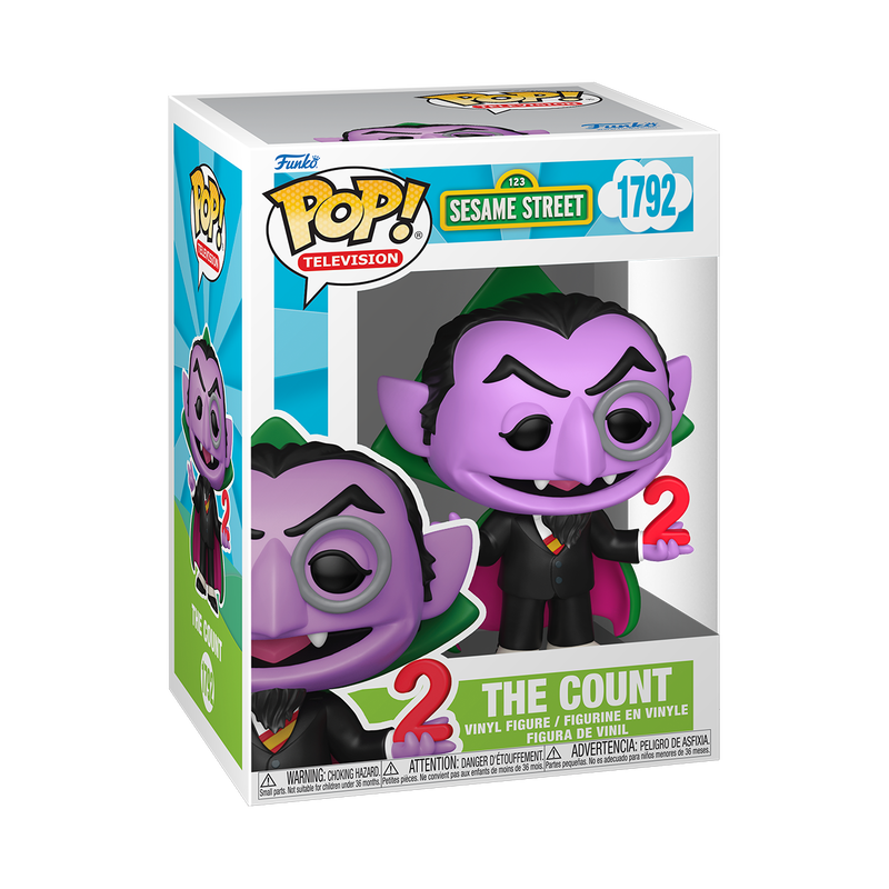 Funko Pop TV: Plaza Sesamo - El Conde Contar