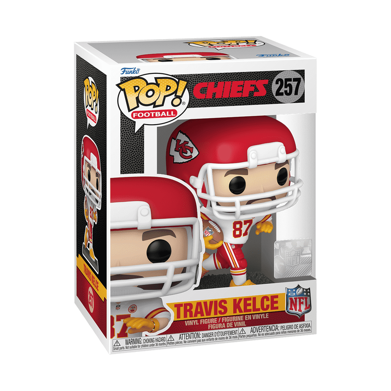 Funko Pop NFL: Chiefs - Travis Kelce Uniforme Visitante