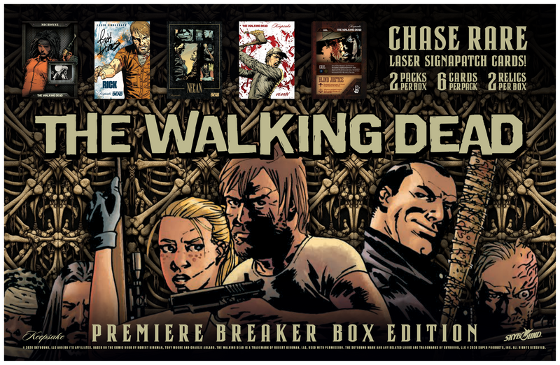 SUPER BREAK: Keepsake - The Walking Dead Premiere Breaker Edition Hobby Box