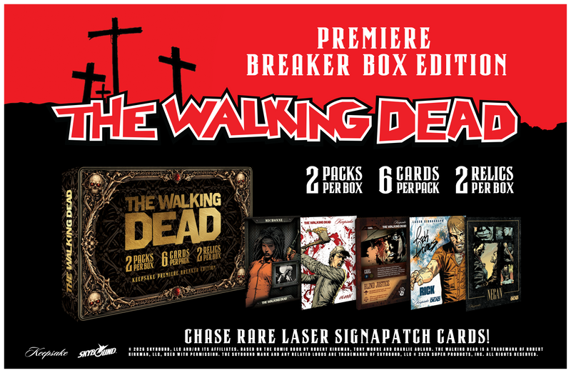 SUPER BREAK: Keepsake - The Walking Dead Premiere Breaker Edition Hobby Box
