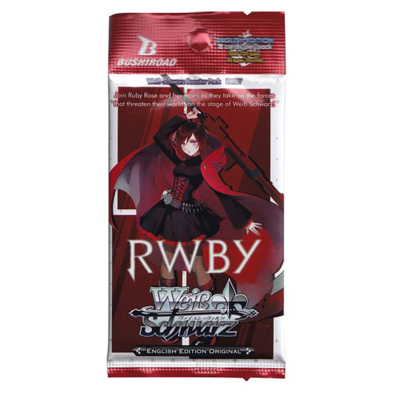 Bushiroad Weiss Schwarz: RWBY - Booster Pack En Ingles