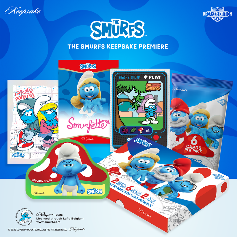 SUPER BREAK: Keepsake Premiere - Los Pitufos Breaker Box