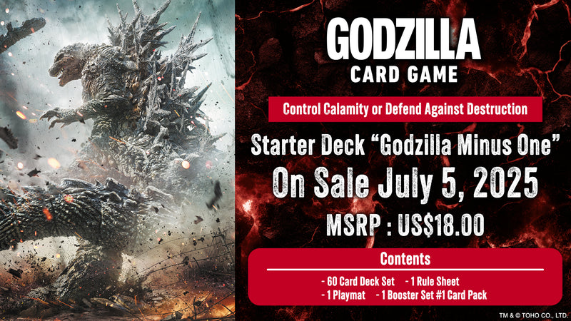 Bushiroad Card Game: Godzilla - Starter Deck Godzilla Minus One en Ingles
