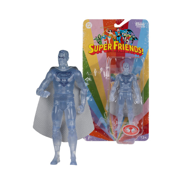 Mcfarlane Dc Retro: Super Friends - Superman Cristalizado Chase