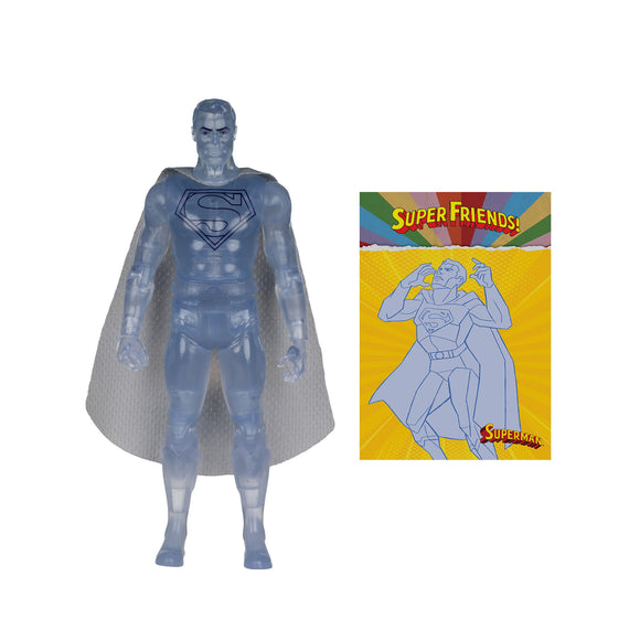 Mcfarlane Dc Retro: Super Friends - Superman Cristalizado Chase