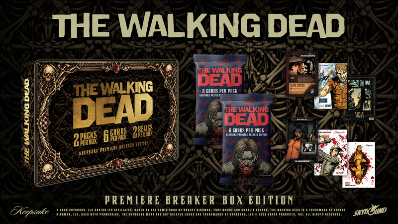 SUPER BREAK: Keepsake - The Walking Dead Premiere Breaker Edition Hobby Box