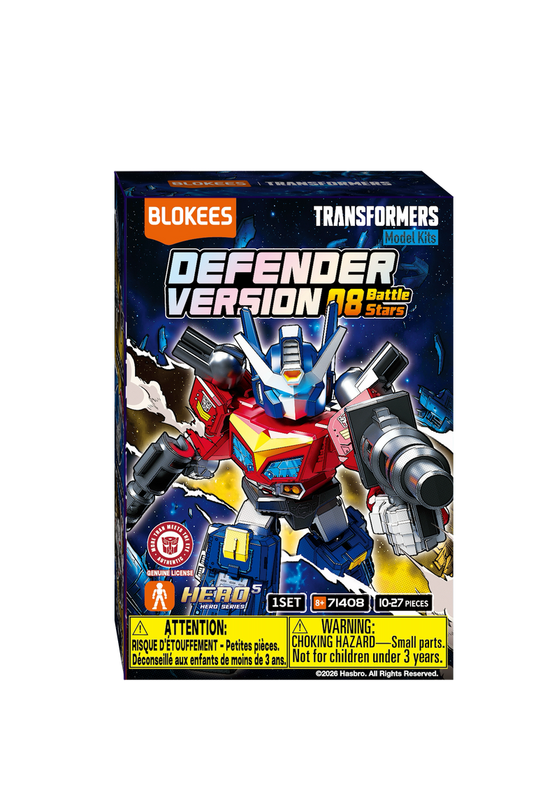 Blokees Transformers Defender Version: 08 Battle Stars UNITARIO 71408