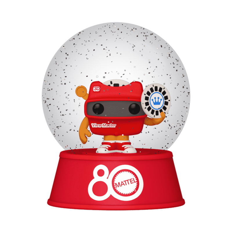 Funko Mini Glitter Globe: Mattel 80 Aniversario - Viewmaster