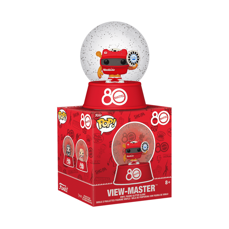 Funko Mini Glitter Globe: Mattel 80 Aniversario - Viewmaster