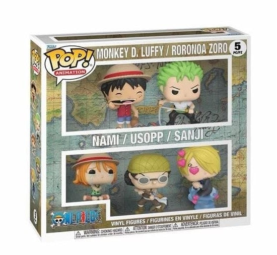 Funko Pop Animation: One Piece 5 Pack