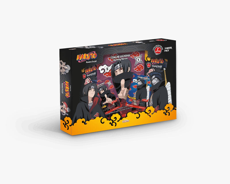 Naruto Mythos TCG: Konoha Shido Set 1 Edicion 2 - Itachi Starter Pack En Ingles