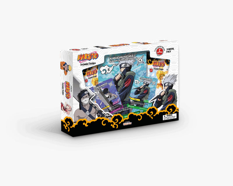 Naruto Mythos TCG: Shinobi Shiren Set 2 Edicion 1 - Kakashi Starter Pack En Ingles