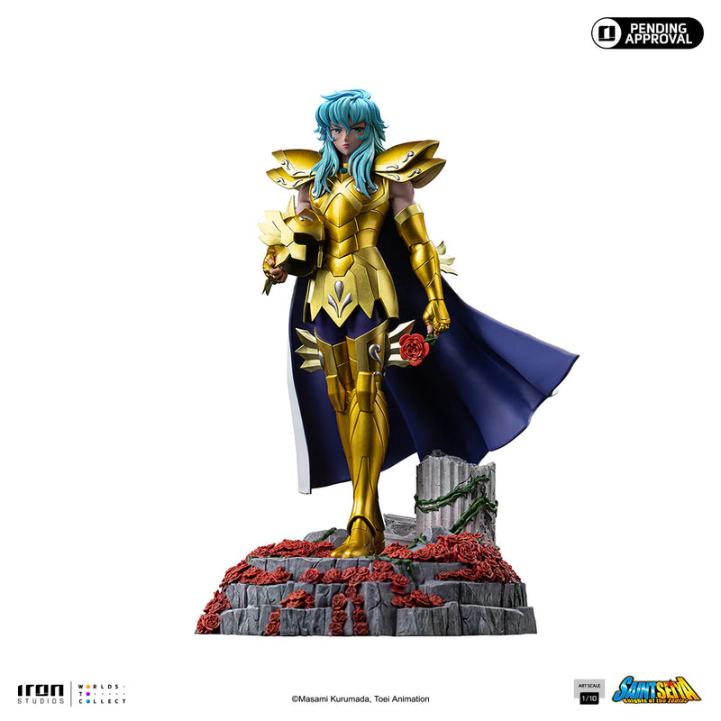 IRON Studios: Los Caballeros Del Zodiaco - Pisces Aphrodite Escala de Arte 1/10