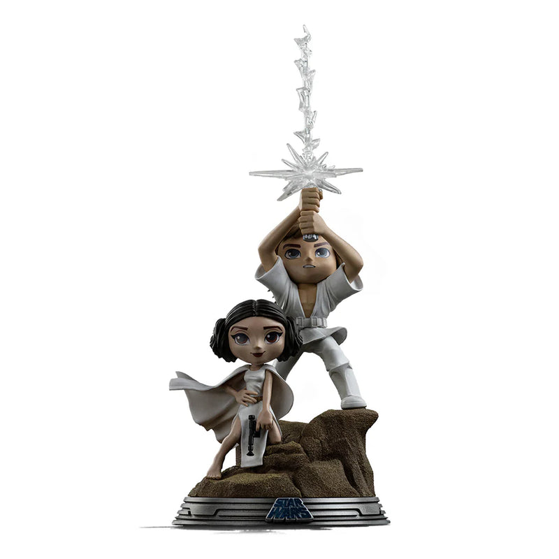 IRON Studios MiniCo: Star Wars - Luke y Leia