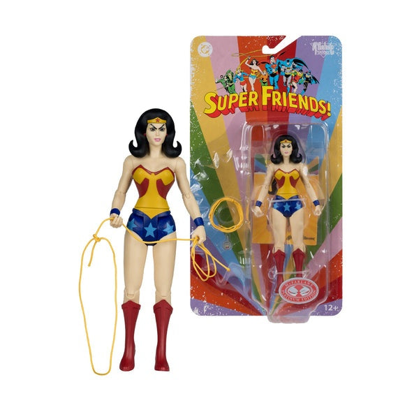 Mcfarlane Dc Retro: Super Friends - Wonder Woman Chase 6 Pulgadas