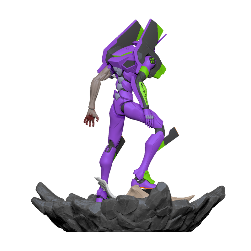 Blokees Evangelion Legend Edition: EX Eva Test Type 01 Awakening 73621