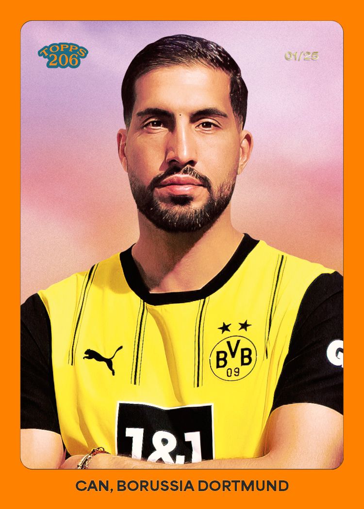 Topps Soccer Clubs Sets: Team Set Borussia Dortmund 2024/25 - Deck Box