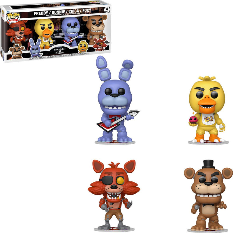 Funko Pop Games: Five Nights At Freddys - Personajes 4 Pack