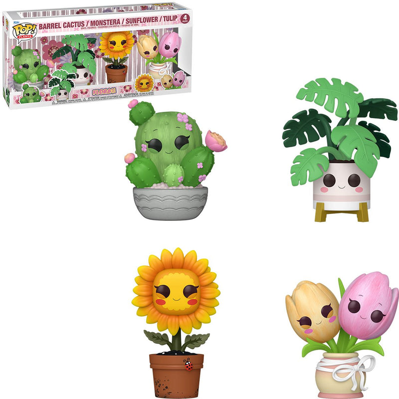 Funko Pop Plants: Flora - Personajes 4 Pack