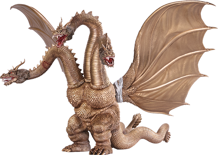 ACRO Vinyl Collectible: Godzilla Remix Series - King Ghidorah 15.7 Pulgadas
